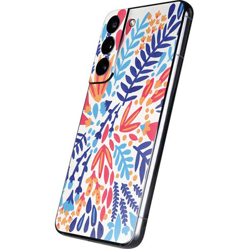 Cat Coq Color Foliage Galaxy S22 Skin